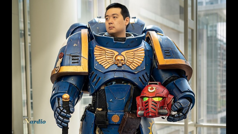 Warhammer Ultramarine Cosplay at
