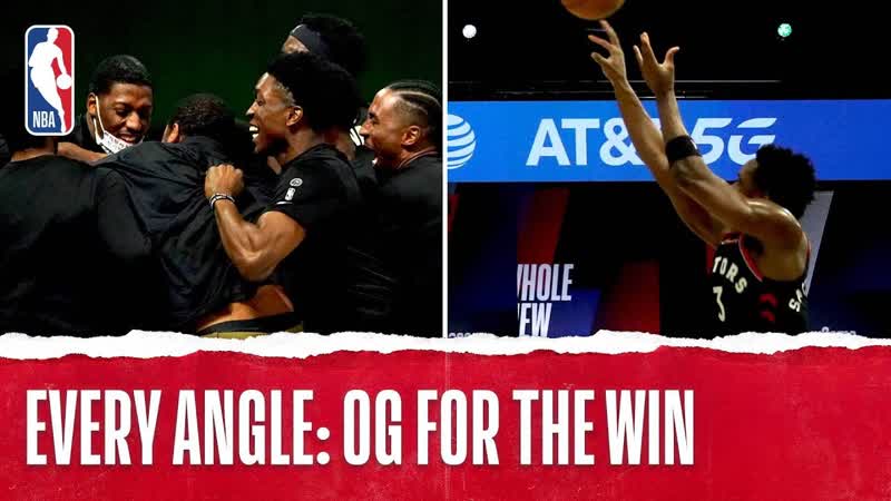 Every Angle: OG Drains A, Tissot Buzzer Beater For Game 3 Raptors