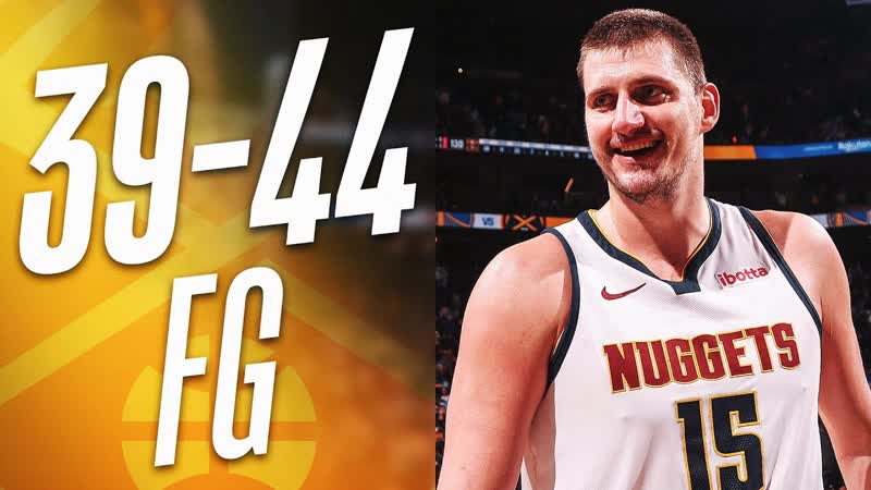 Nikola Jokic Has Only Missed 5 Shots In His Last 4 Games , Every Made