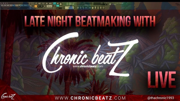 Лайтовый бит с нуля в FL Studio 12, Ночной битмейкинг от Chronic