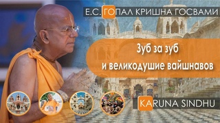 Зуб за зуб и великодушие вайшнавов