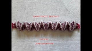 zigzag peyote bracelet tutorial