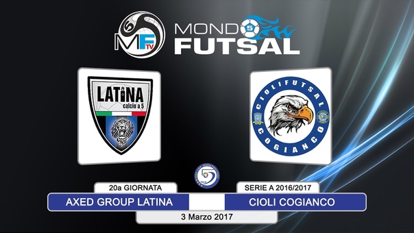 20 Giornata Serie A: Axed Group Latina vs Cioli Cogianco