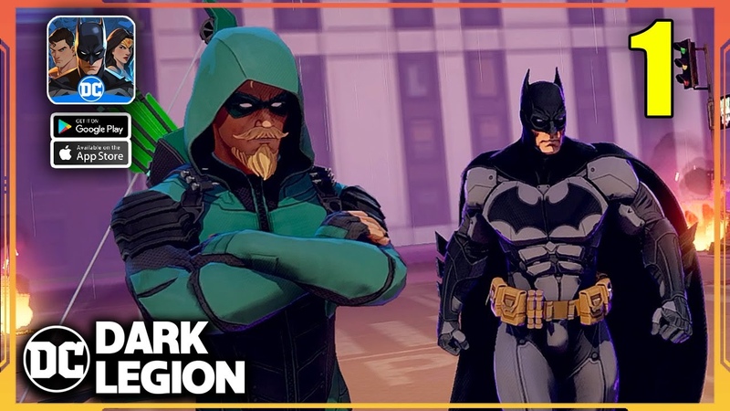 DC Dark Legion Gameplay Walkthrough Part 1 ( Android, i
