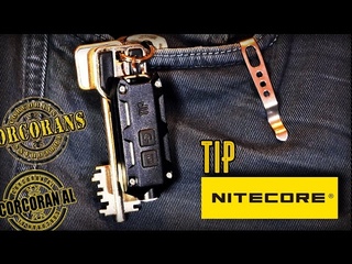 Самый мощный наключный фонарь в мире Nitecore TIP