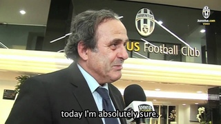 Michel Platini allo Juventus Stadium - Michel Platini at Juventus Stadium