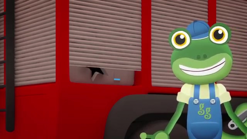 Fiona The Fire Truck Visits Geckos Garage Vehicles for
