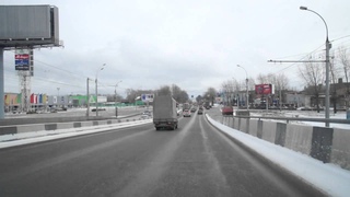 Авто прогулки по Новосибирску за рулем - 27. Ул. Семьи Шамшиных - ул. Зорге (Затулинка)