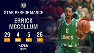 3/5/19 | Эрик Макколлум набирает 29 очков в первом матче плей-офф против Калева