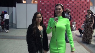 Интервью юной модели Амиры Тян  на Moscow Fashion Week  2019