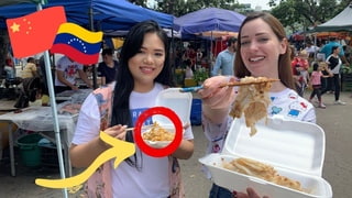 COMIDA CALLEJERA CHINA en VENEZUELA 😯🇨🇳| GLADYS SEARA