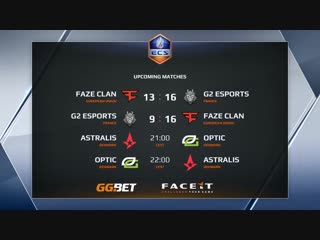 [CS:GO StarLadder] Astralis vs OpTic, nuke, ECS Season 6 Europe