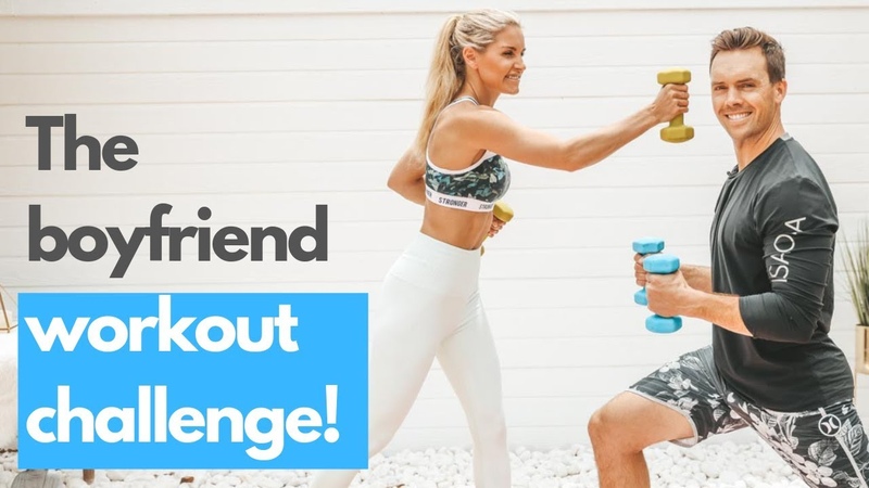 BOYFRIEND CHALLENGE with Cory Scott FULL body workout, Rebecca