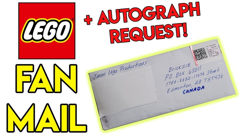 LEGO Fan Mail Unboxing Autograph