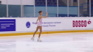 Kубок Роccии   Ростелекoм 2019 2020 гг , Юниopки, КMC Произвольная программа 25# Софья МОРОЗ  СПБ