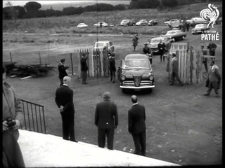 Monaco Rulers In Rome (1959)