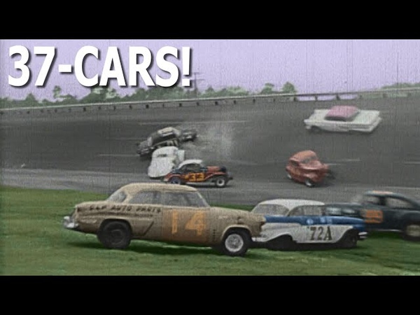 Largest Crash in NASCAR