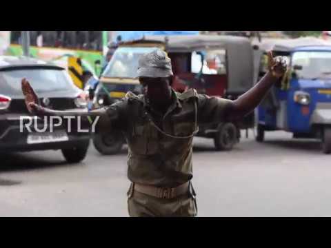 All singing, all dancing traffic cop turns heads in