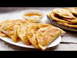 Домашние чебуреки на заварном тесте!просто и вкусно Homemade pasties