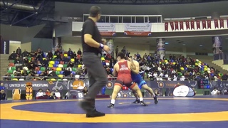 1/4 final FS - 92 kg: rakli Mitsituri (GEO) - Aslanbek Alborov (AZE)