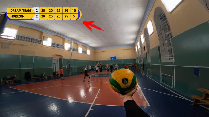 Волейбол от первого лица, Игра целиком, Местный чемпионат,