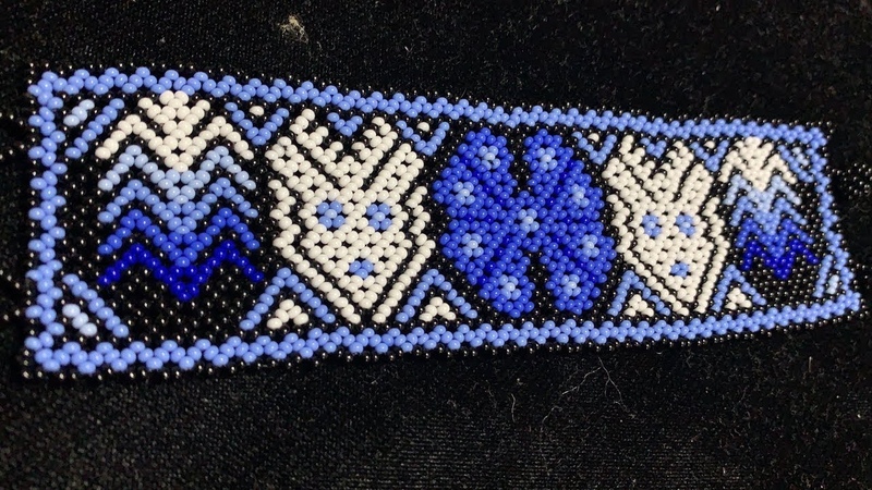 MANILLA HUICHOL PEYOTE( HIKURI) ENTRE VENADOS PARTE 2,