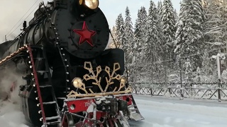 Л-3051. (ТЧЭ-12. Санкт-Петербург-Финляндский) Прибывает в Рускеалу  с экспрессом.