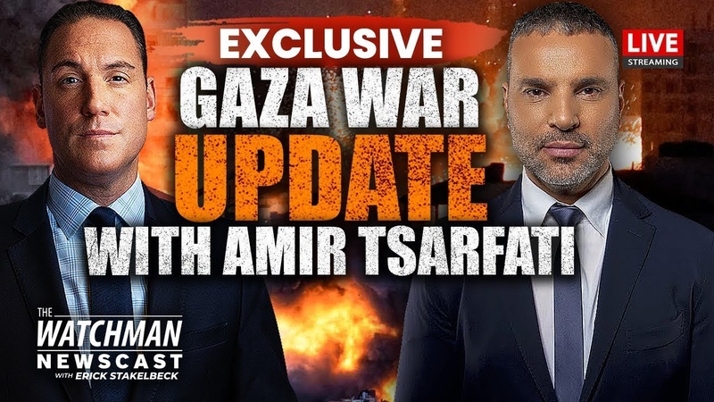 EXCLUSIVE: Amir Tsarfati on Israels WAR w, Hamas in Gaza Bible Prophecy, Watchman Newscast