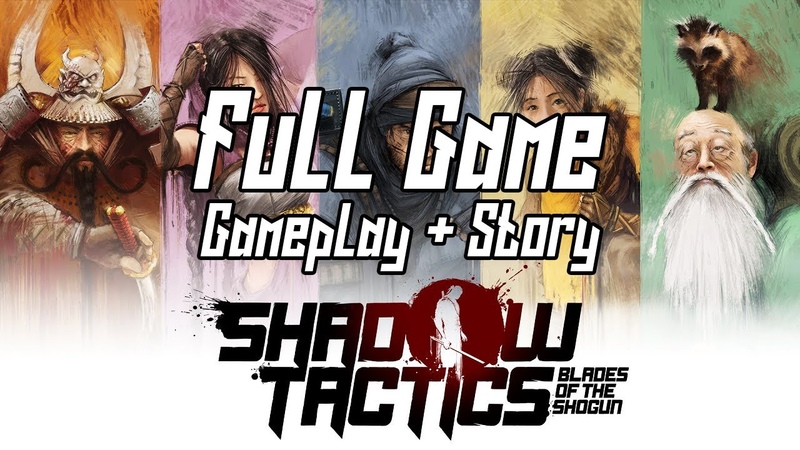 Shadow Tactics Full Game Longplay Gameplay Story ( Hardcore, no