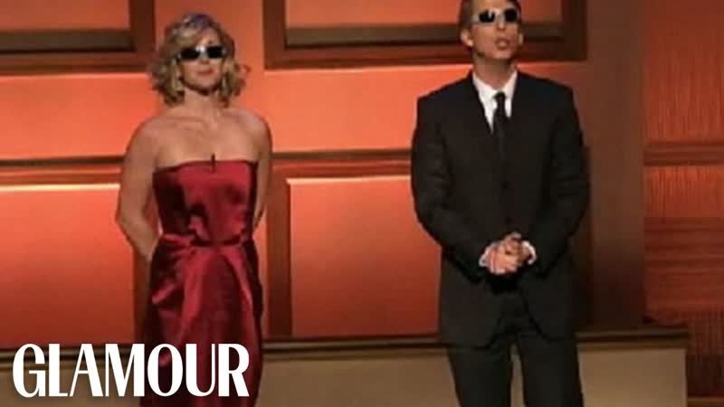 The Art of the Perfect High Five from Jack Mc Brayer and Jane Krakowski Glamour Women of the