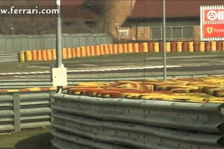 F1 2012 - Ferrari - Martin Brundle tests the Ferrari F10 at Fiorano track