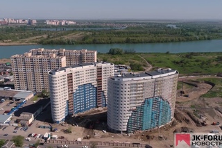 ЖК Фонтаны :: 28 апреля 2017 :: Краснодар, Старокубанская, 2 :: этапы строительства