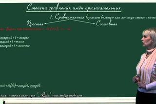 Степени сравнения имён прилагательных