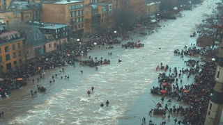 EUROPE NOW! Poland, Austria, Romania, the Czech Republic are sinking. Storm Boris.