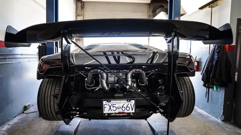 INSTALLING THE BIGGEST LAMBORGHINI CHASSIS MOUNT WING EVER