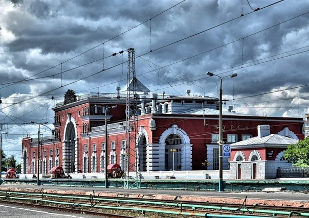 Жд вокзал в городе курске Жд вокзал в городе курске