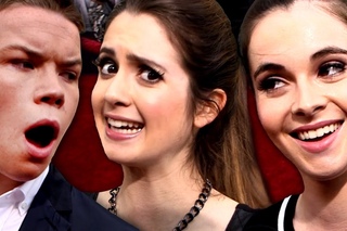 Laura Marano, Will Poulter, Celebs Talk Confidence at the 2014 MTV Movie Awards