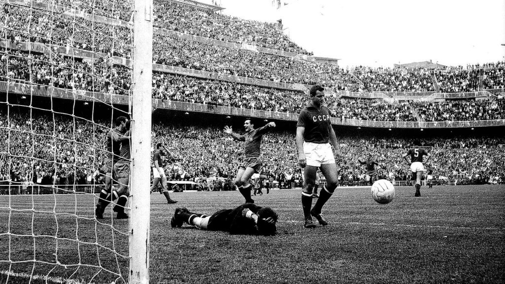 Испания - СССР, 2:1. Финал Кубка Европы 1964