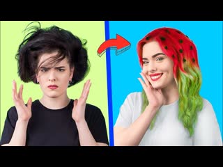 10 лайфхаков для волос / Простые прически  Челлендж!