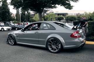 MONSTER Mercedes CLK63 AMG Black Series 900 hp (acceleration)