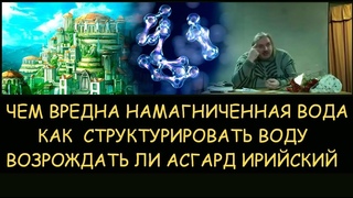✅ Н.Левашов. Чем Вредна намагниченная вода. Как структурировать воду. Возрождать ли Асгард Ирийский