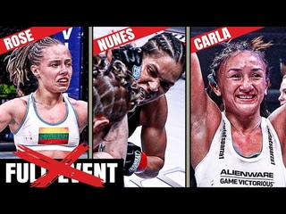 Invicta FC 4 Fights with UFC Stars (Amanda Nunes RARE LOSS)
