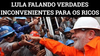 Lula acusa a mdia de manipular a populao a favor dos interesses do mercado