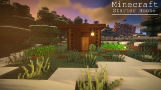 Minecraft: How to Build Cozy Starter House | Easy Survival Tutorial