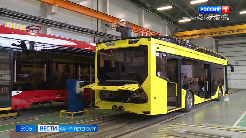 В Петербурге тестируют троллейбус с увеличенным