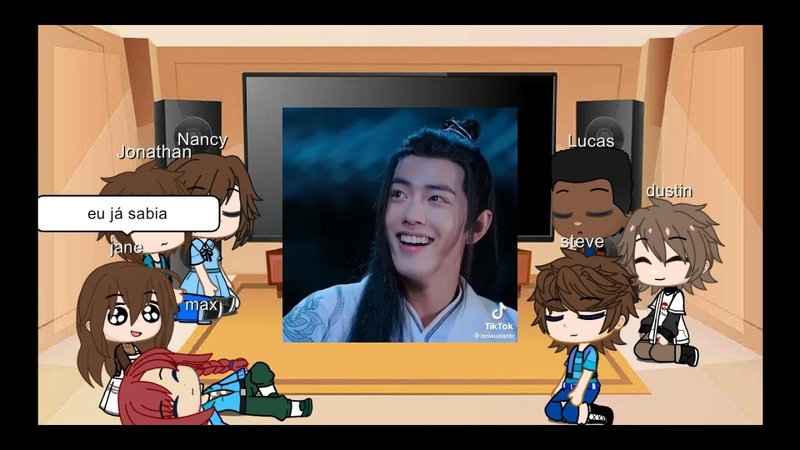 stranger things react to mike e will as Lan Zhan e wei wuxian 1,