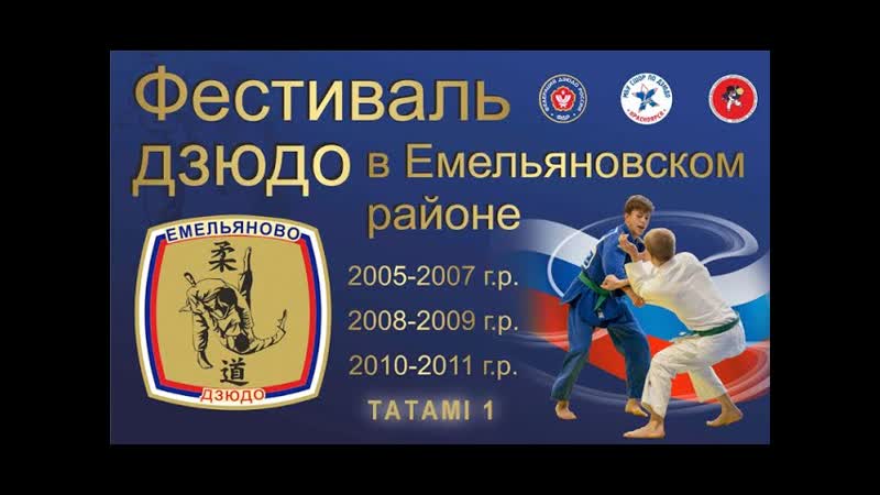 Татами 1 Фестиваль дзюдо в Емельяновском