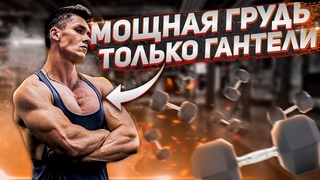 Лучшие Упражнения На Грудь С ГАНТЕЛЯМИ (Тренировка Только С Гантелями)