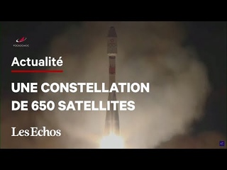 Une fuse Soyouz place 36 satellites dans l'espace