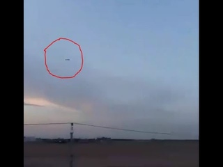 Russian cruise missiles hit ISIS in Syria appears in the sky of Kurdistan region